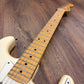 Pre-Owned Fender American Standard Stratocaster - Olympic White - 2014