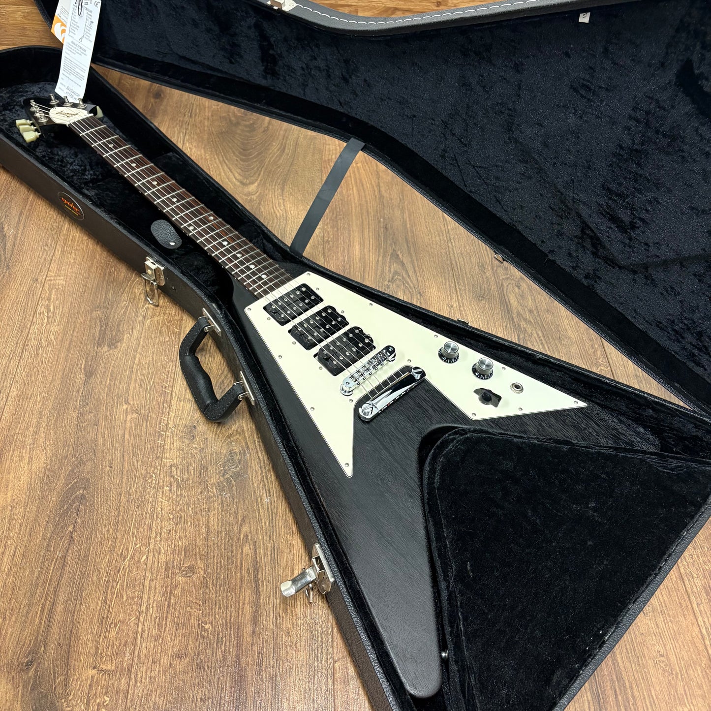 Gibson Flying V - Worn Ebony - 2008
