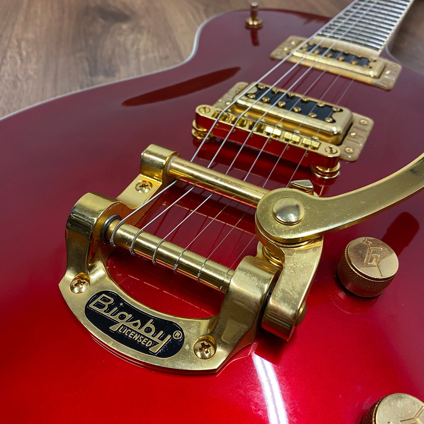 Pre-Owned Gretsch G5435TG Limited Edition Electromatic Pro Jet - Candy Apple Red
