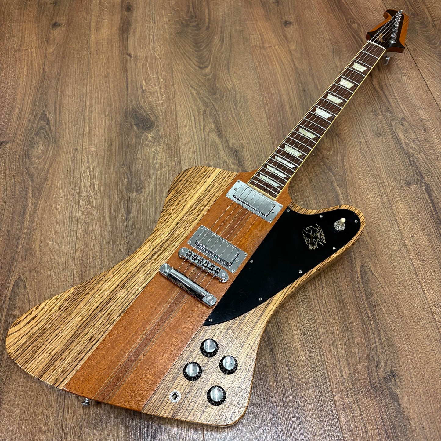 Pre-Owned Gibson Firebird V - Zebrawood - 2007 Guitar Of The Week #12