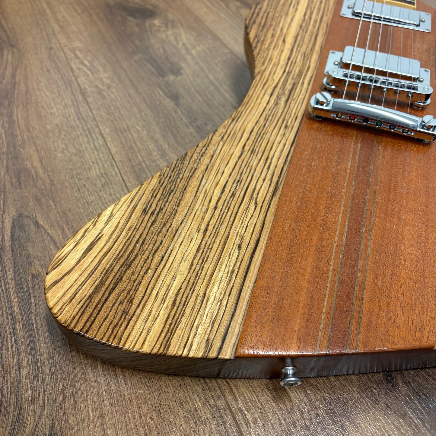 Pre-Owned Gibson Firebird V - Zebrawood - 2007 Guitar Of The Week #12