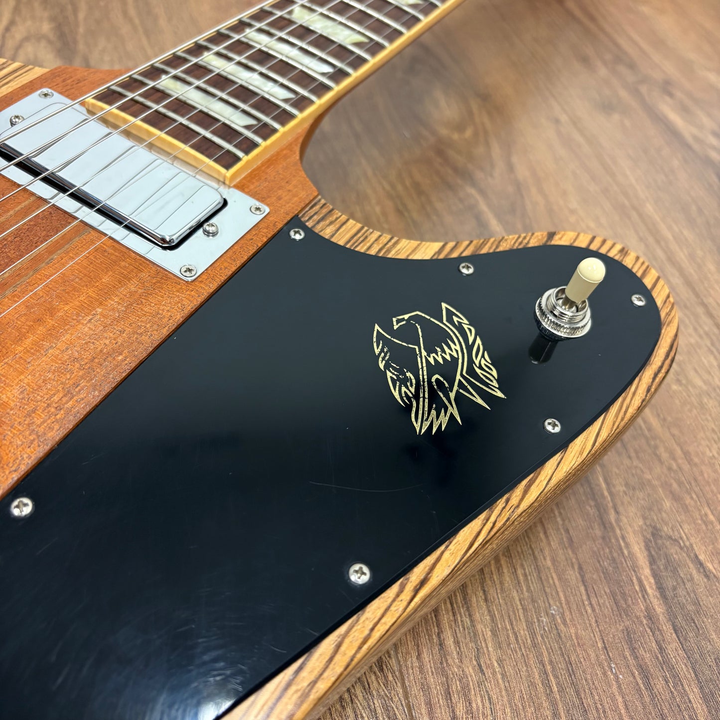 Pre-Owned Gibson Firebird V - Zebrawood - 2007 Guitar Of The Week #12