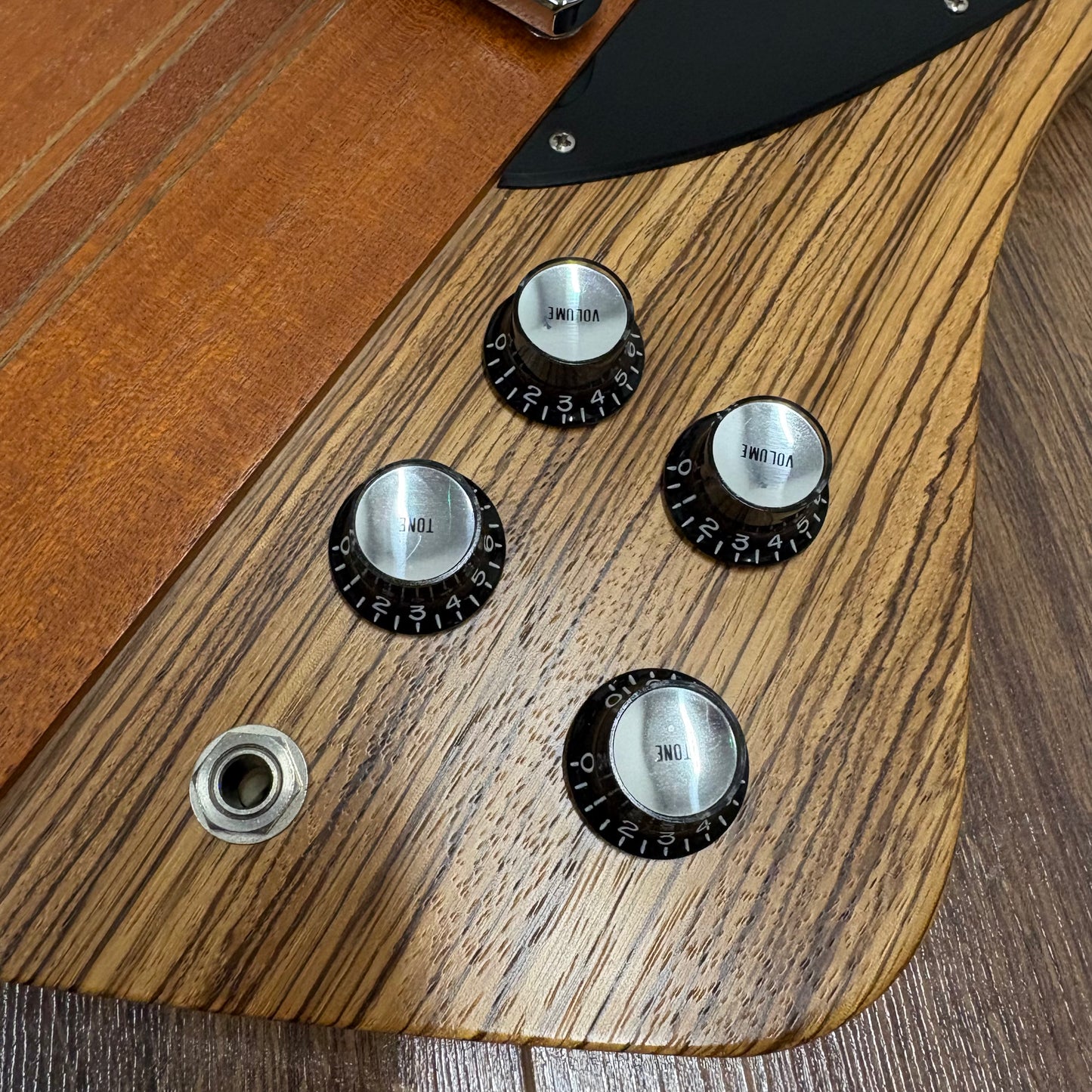 Pre-Owned Gibson Firebird V - Zebrawood - 2007 Guitar Of The Week #12