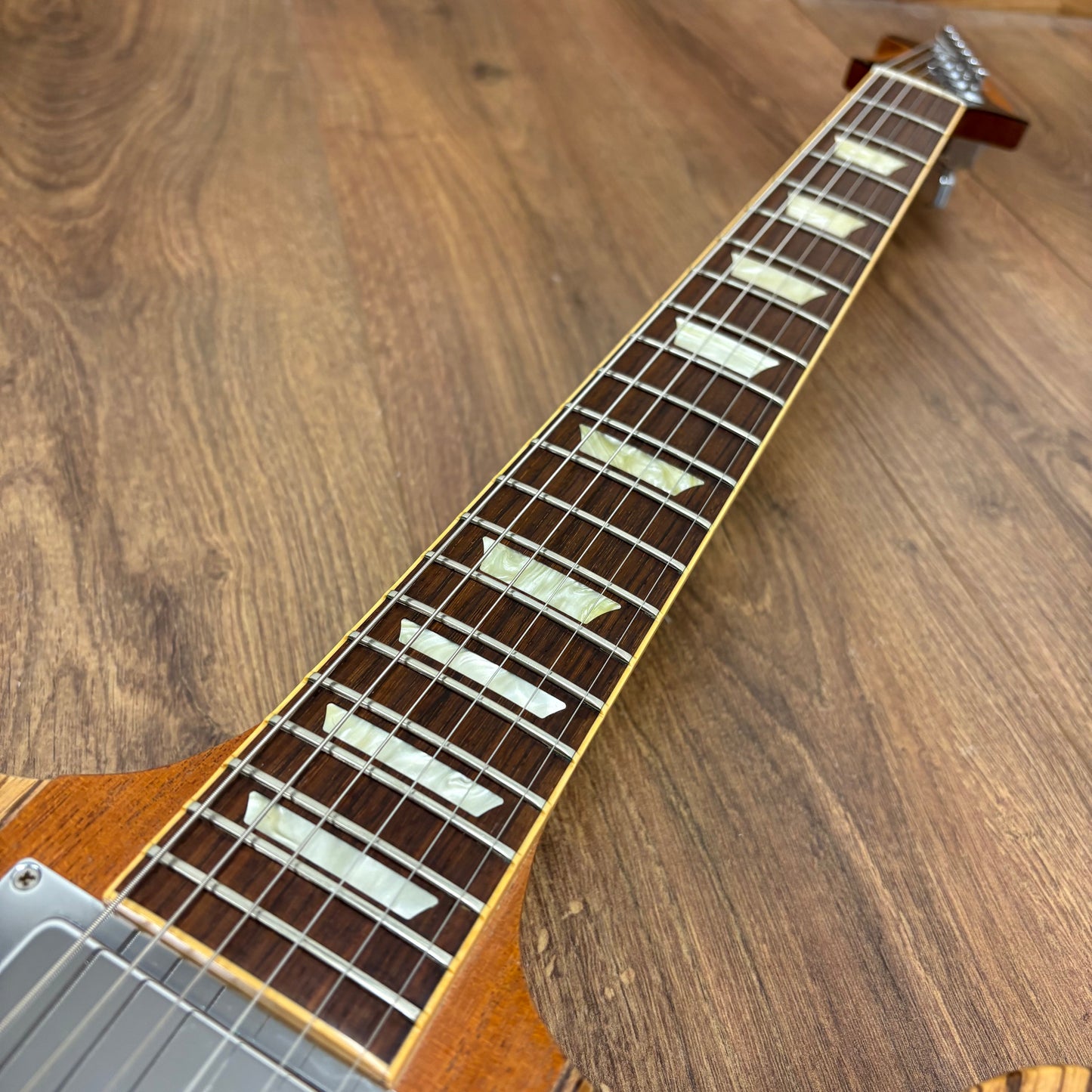 Pre-Owned Gibson Firebird V - Zebrawood - 2007 Guitar Of The Week #12