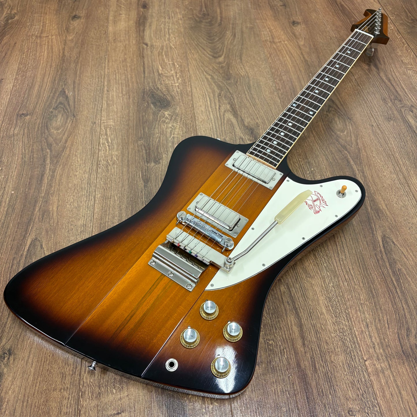 Pre-Owned Gisbon Custom Shop ‘64 Reissue Firebird III - Vintage Sunburst - 2011