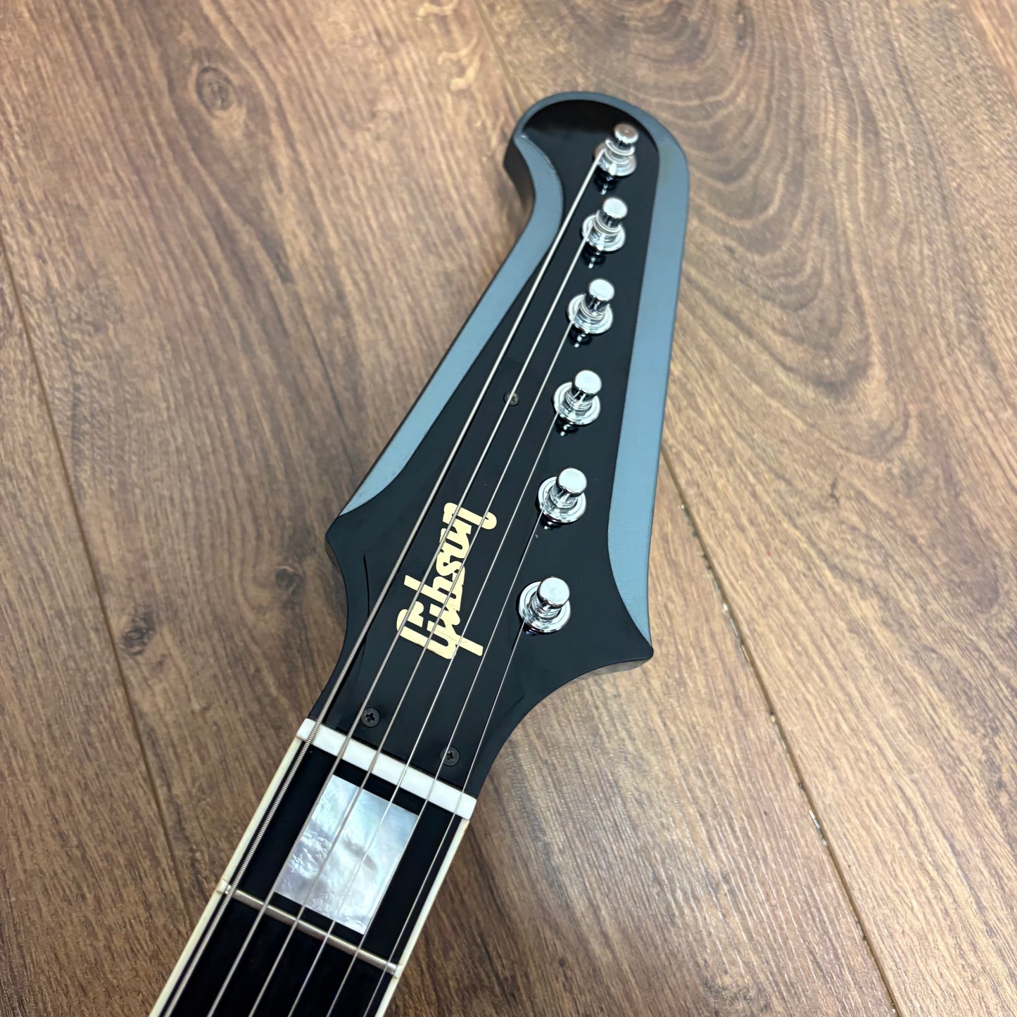 Pre-Owned Gibson Firebird VII Reissue DSF7 - Blue Mist - 2002
