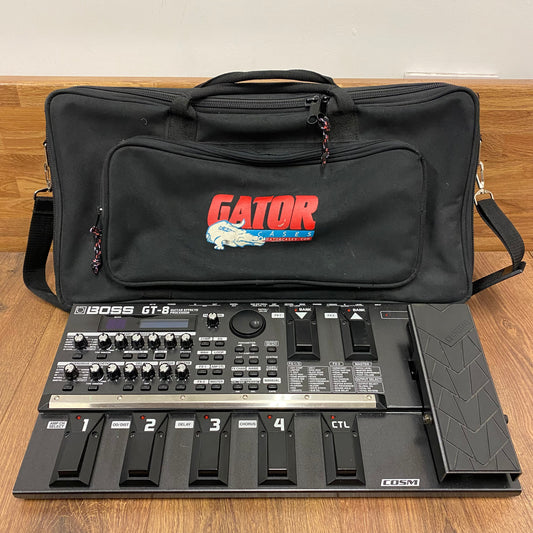 Pre-Owned Boss GT-8 + Gator Bag