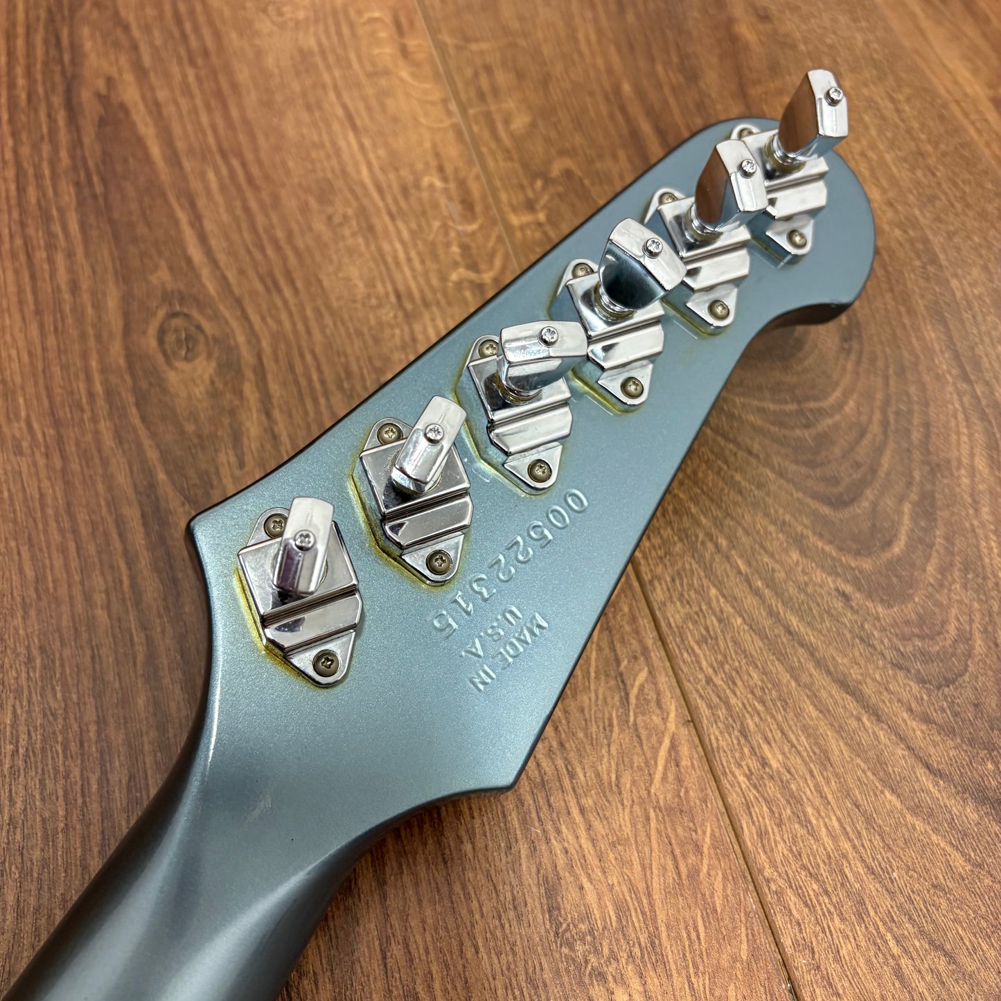 Pre-Owned Gibson Firebird VII Reissue DSF7 - Blue Mist - 2002