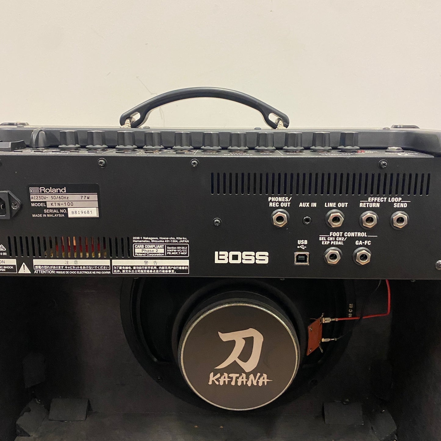 Pre-Owned Boss Katana MK1 100w Combo Amp