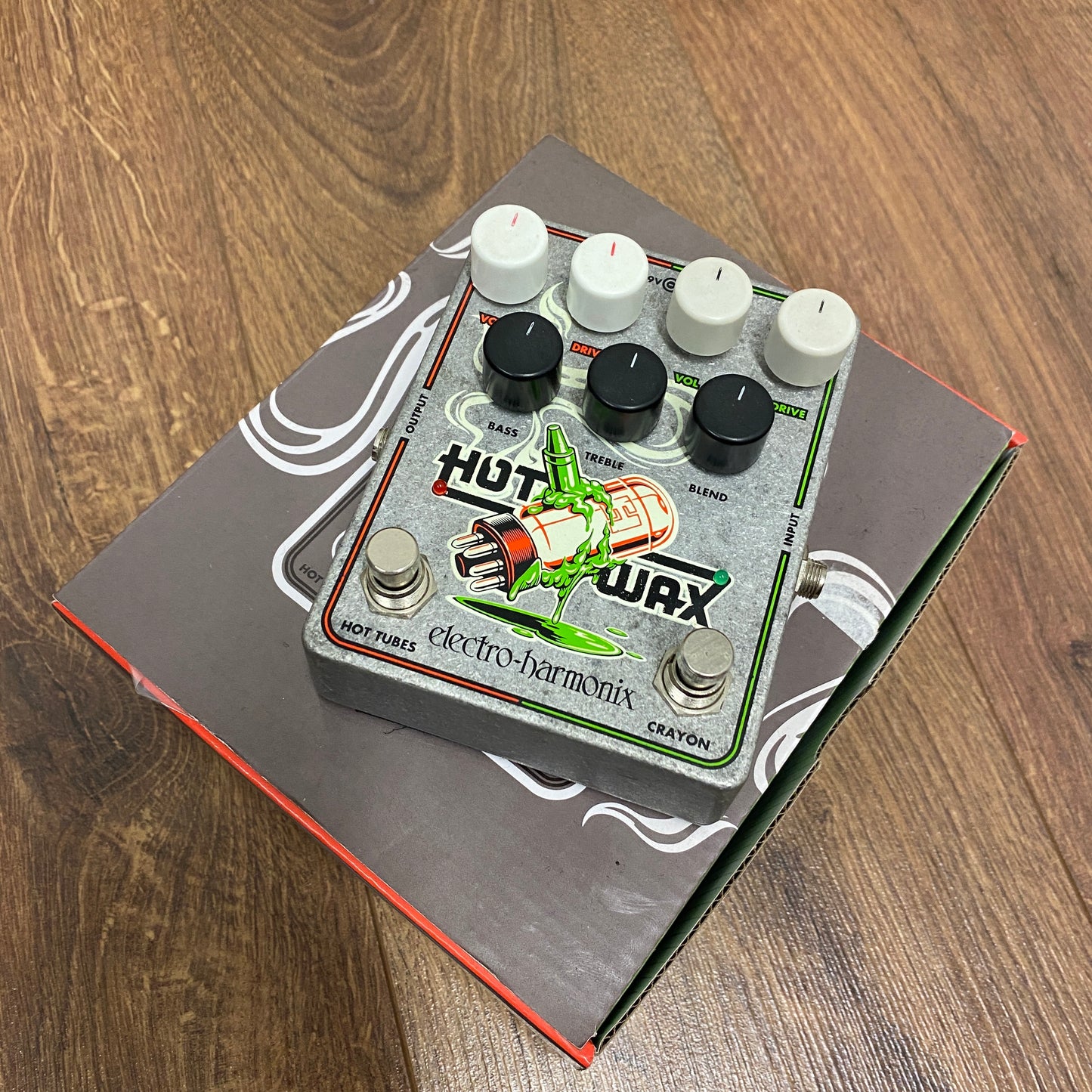 Pre-Owned Electro-Harmonix Hot Wax Dual Overdrive Pedal