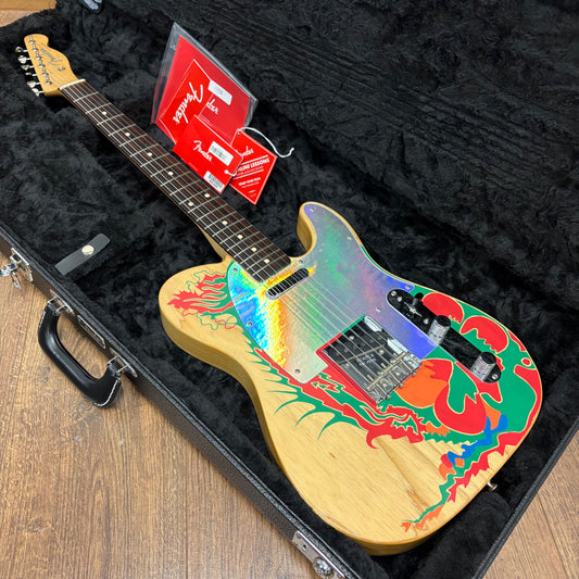 Pre-Owned Fender Jimmy Page Telecaster - Natural/Dragon