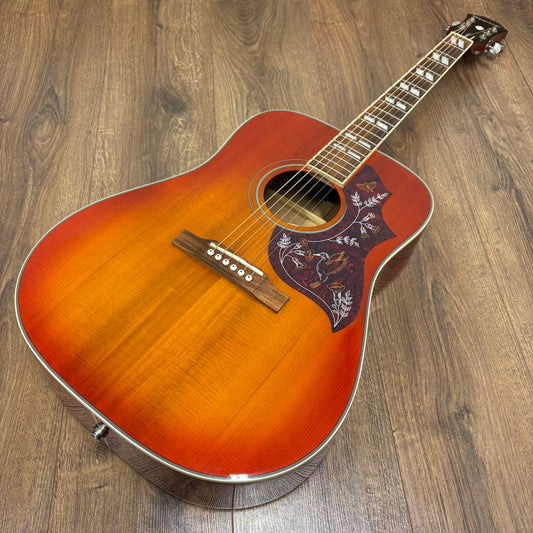 Pre-Owned Epiphone Hummingbird Pro Electro-Acoustic - Faded Cherry