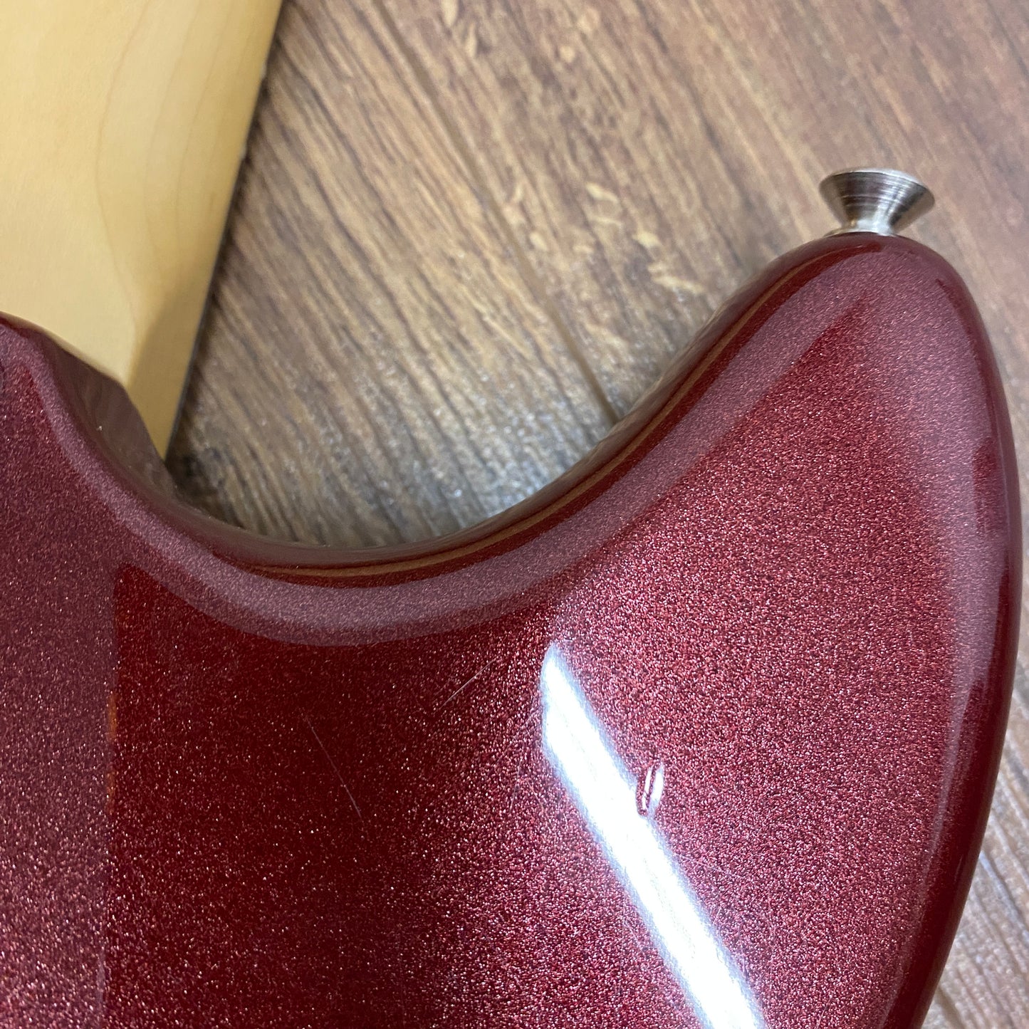 Pre-Owned Fender American Performer Mustang Bass - Aubergine
