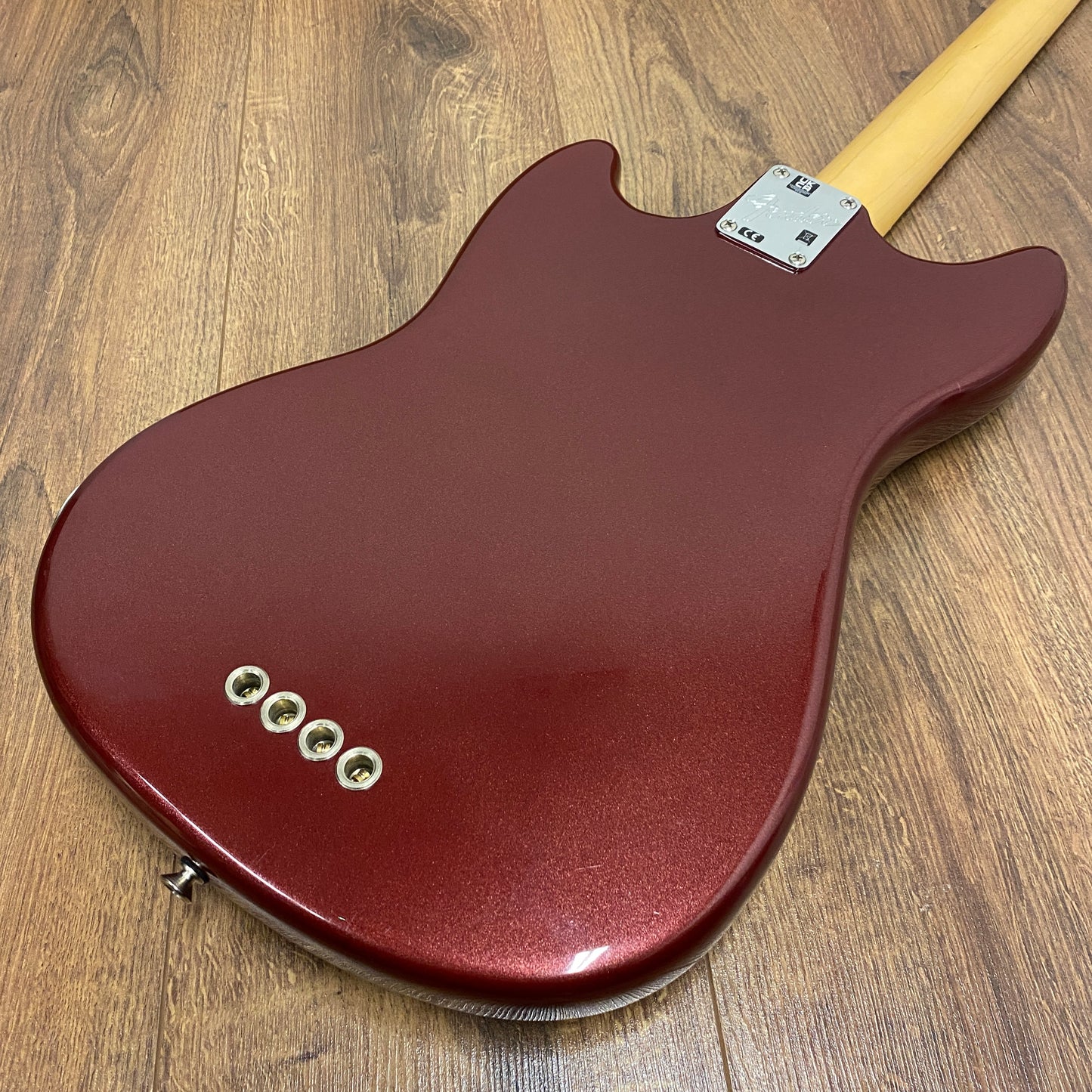 Pre-Owned Fender American Performer Mustang Bass - Aubergine