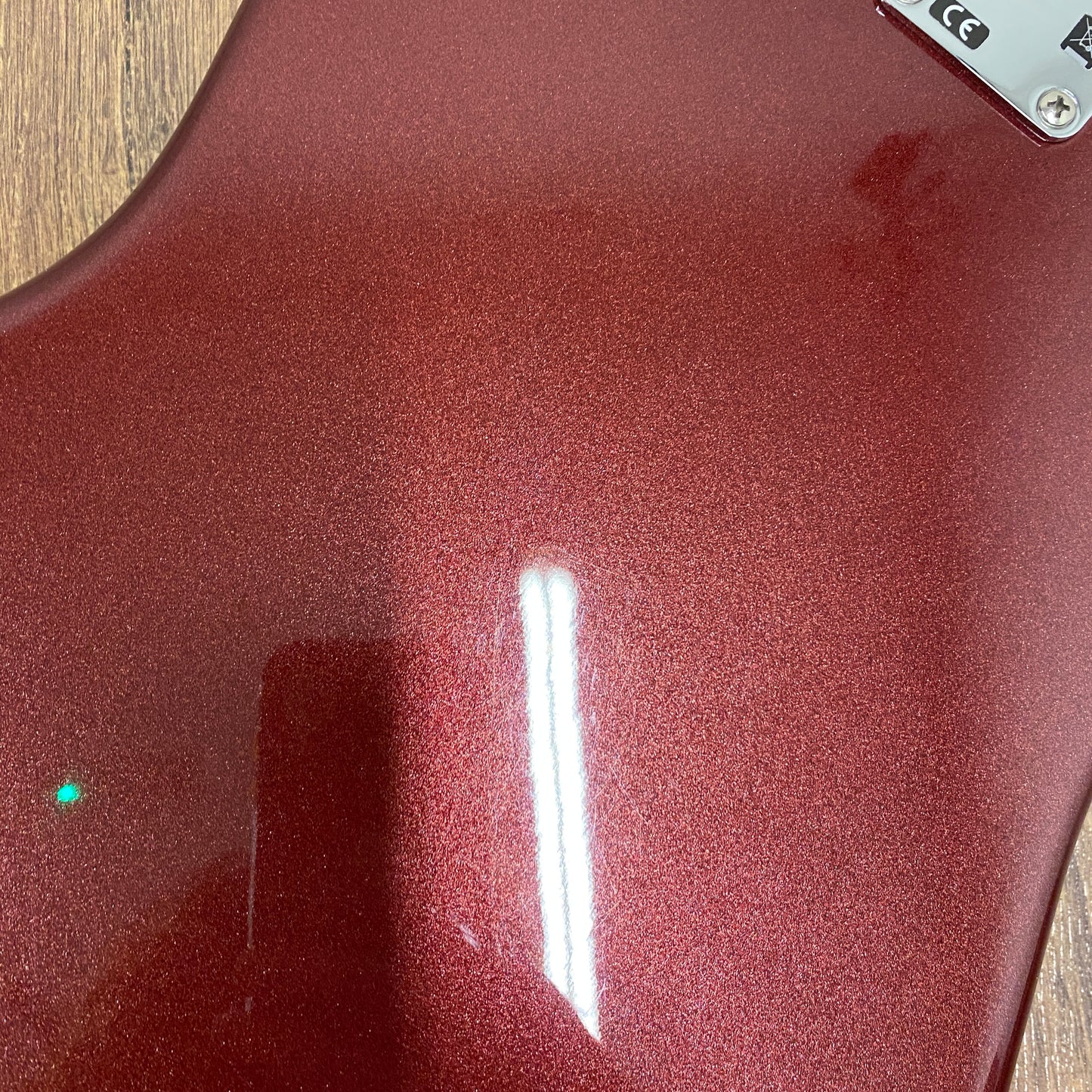 Pre-Owned Fender American Performer Mustang Bass - Aubergine