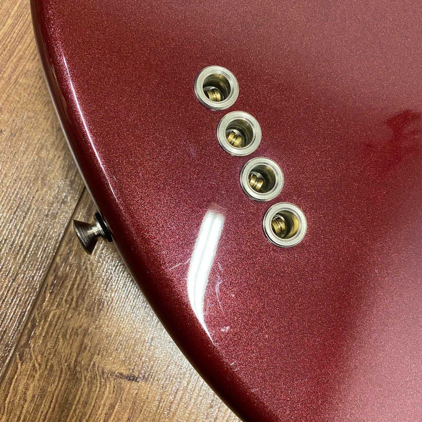 Pre-Owned Fender American Performer Mustang Bass - Aubergine