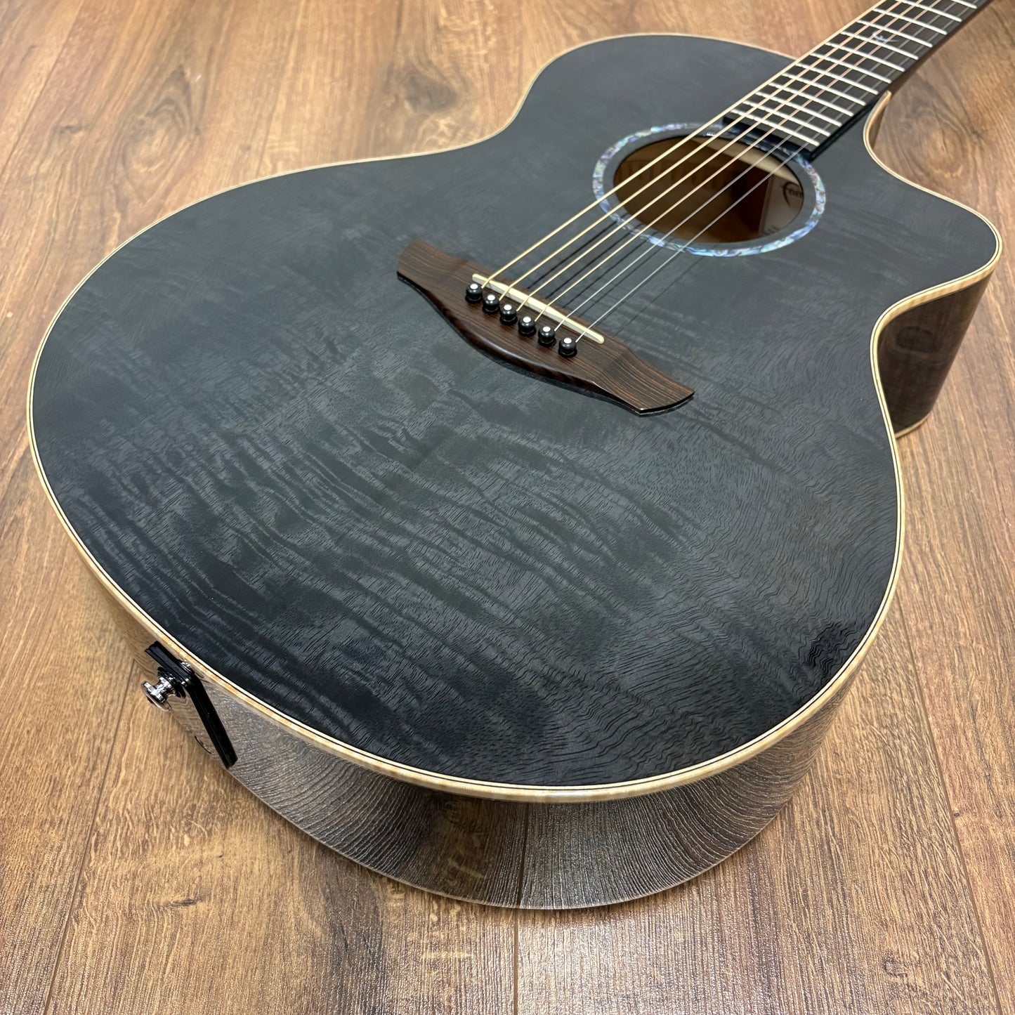 Pre-Owned Faith FXNCE-MD Neptune Electro-Acoustic - Moon Dust Grey