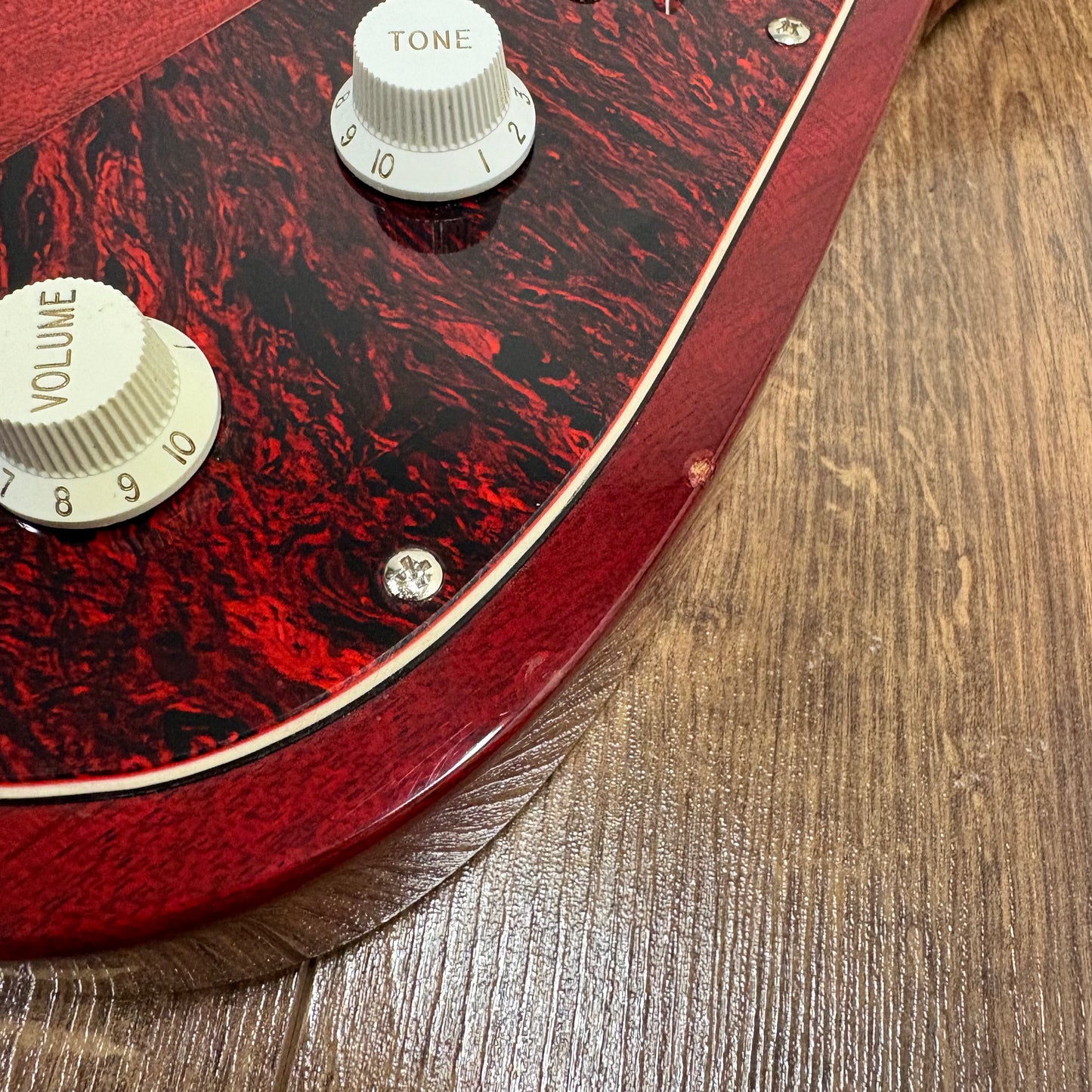 Pre-Owned Ibanez FRM100 PGM Paul Gilbert Fireman - Trans Red
