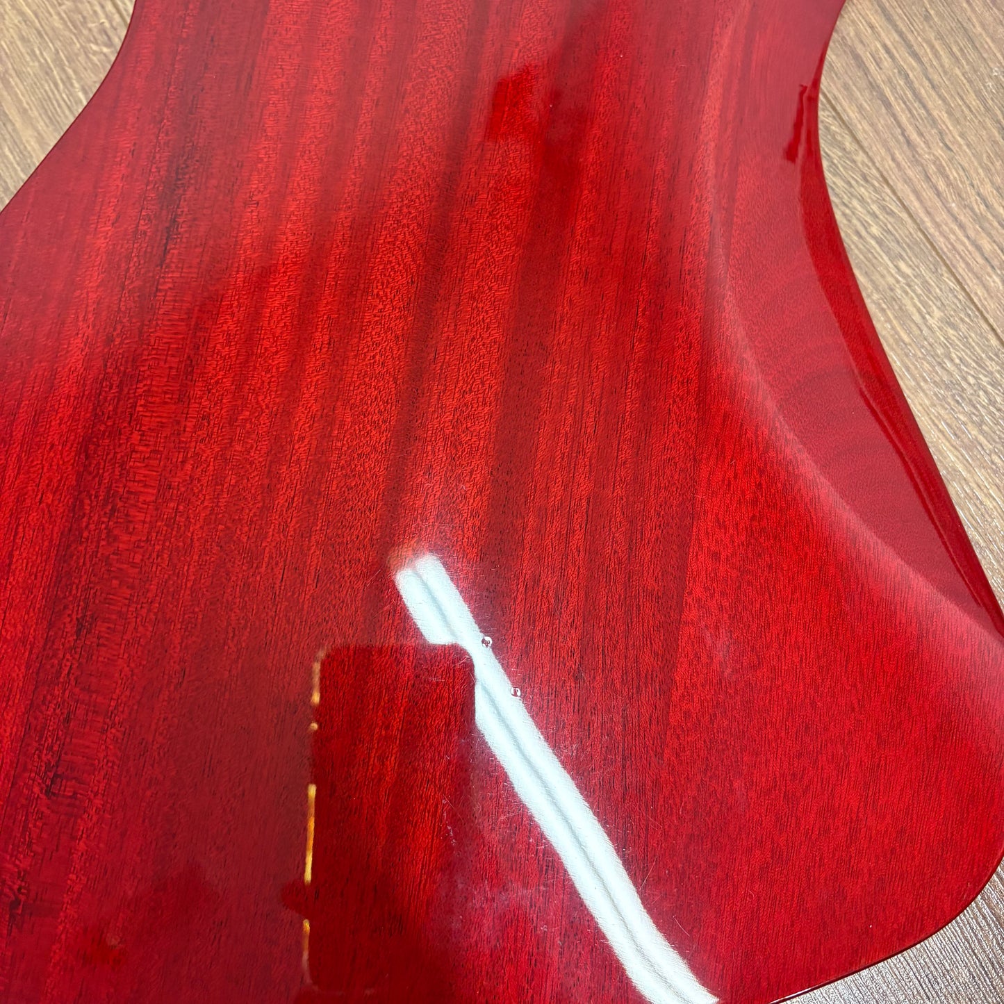 Pre-Owned Ibanez FRM100 PGM Paul Gilbert Fireman - Trans Red
