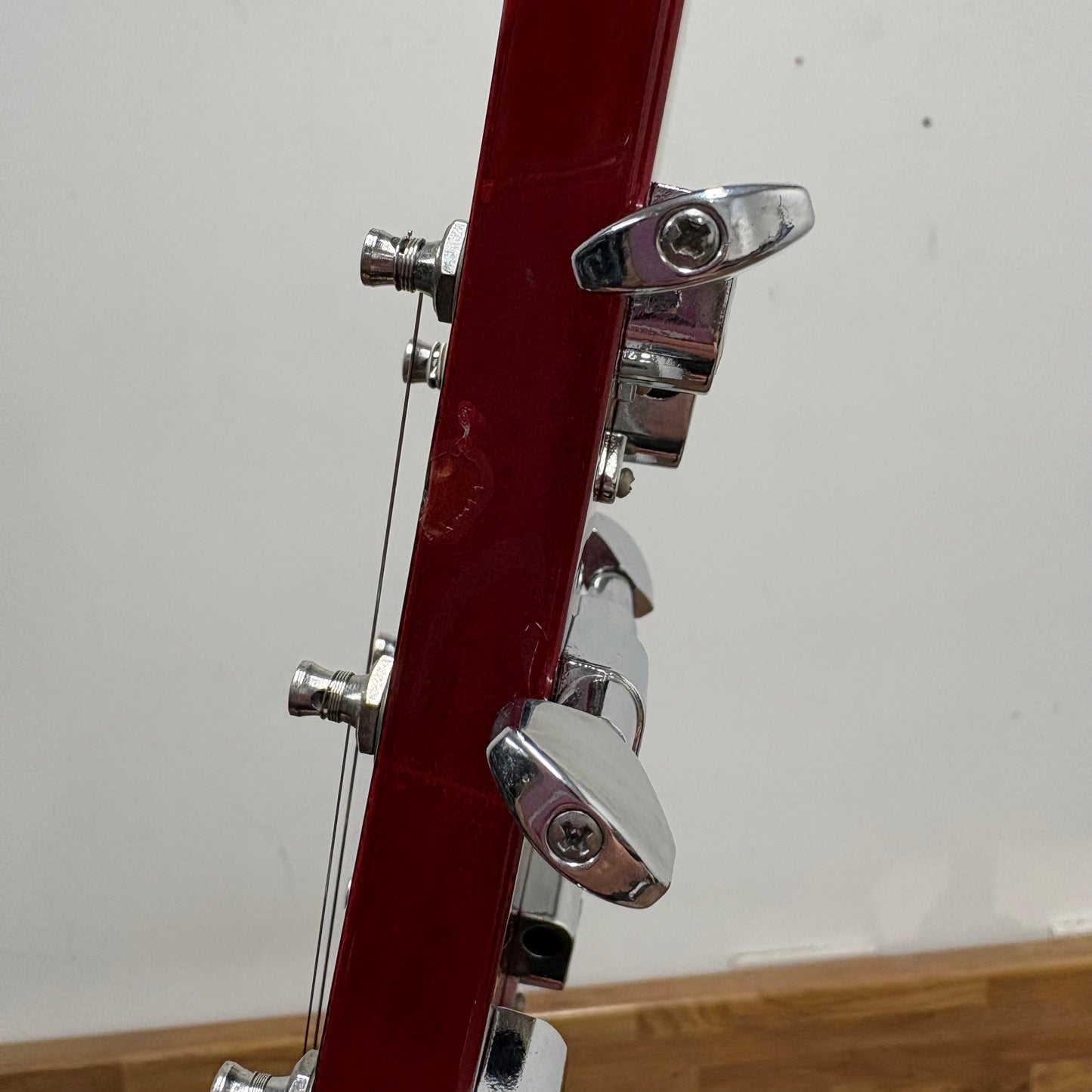 Pre-Owned Ibanez FRM100 PGM Paul Gilbert Fireman - Trans Red