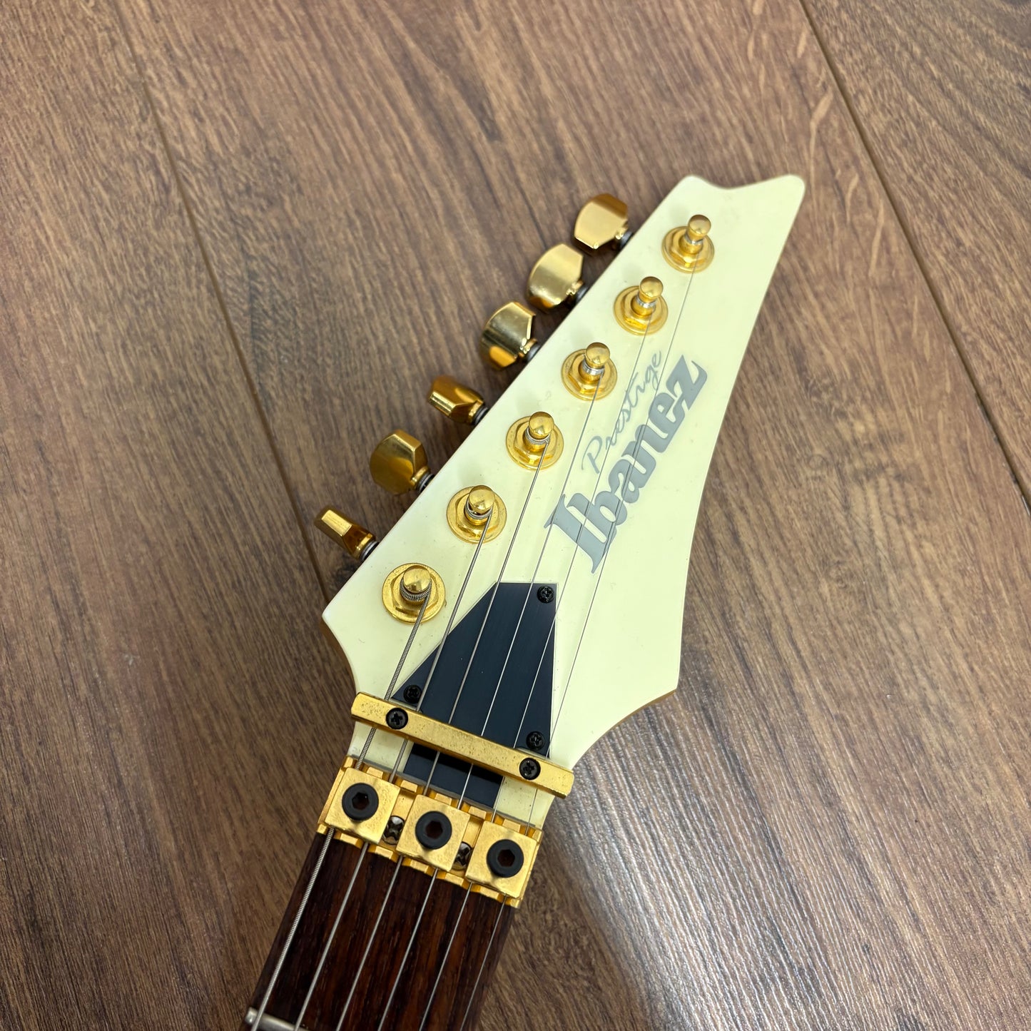 Pre-Owned Ibanez Prestige RG1550GX - White Metallic - 2003