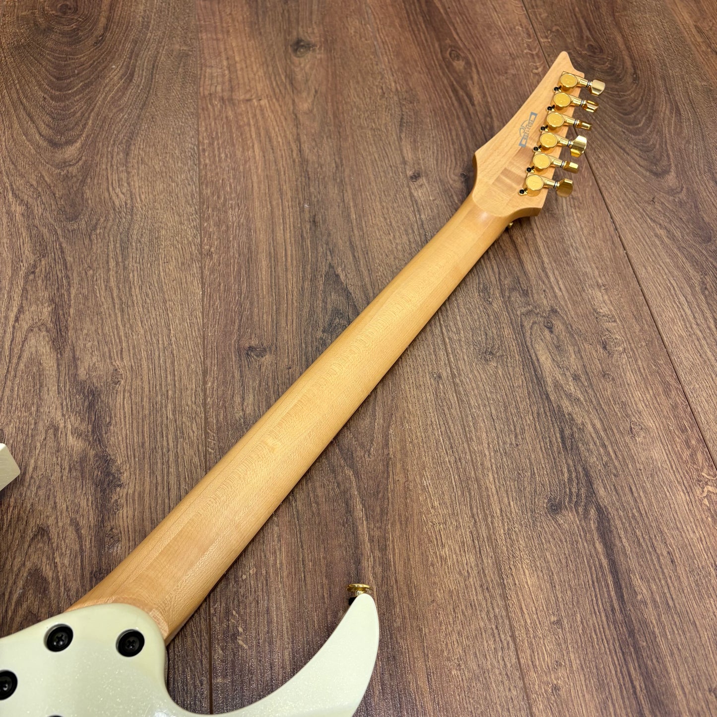 Pre-Owned Ibanez Prestige RG1550GX - White Metallic - 2003