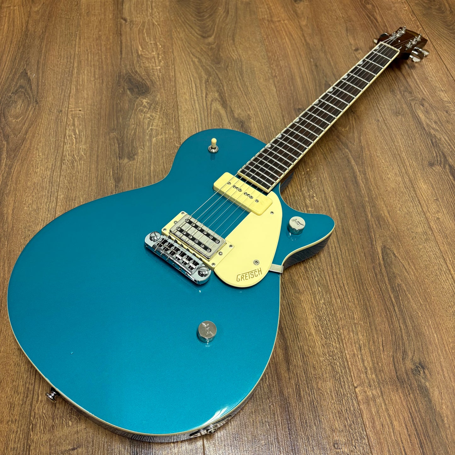 Pre-Owned Gretsch G2215-P90 Streamliner Junior Jet Club - Ocean Turquoise