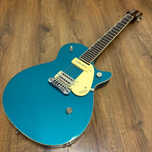 Pre-Owned Gretsch G2215-P90 Streamliner Junior Jet Club - Ocean Turquoise