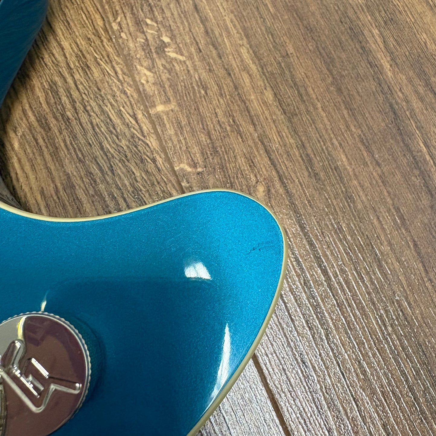 Pre-Owned Gretsch G2215-P90 Streamliner Junior Jet Club - Ocean Turquoise