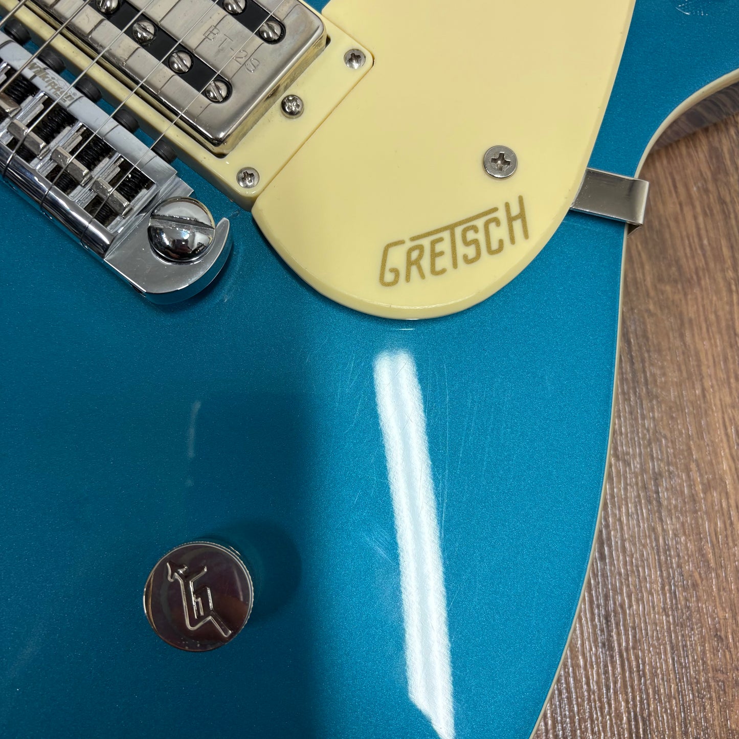 Pre-Owned Gretsch G2215-P90 Streamliner Junior Jet Club - Ocean Turquoise
