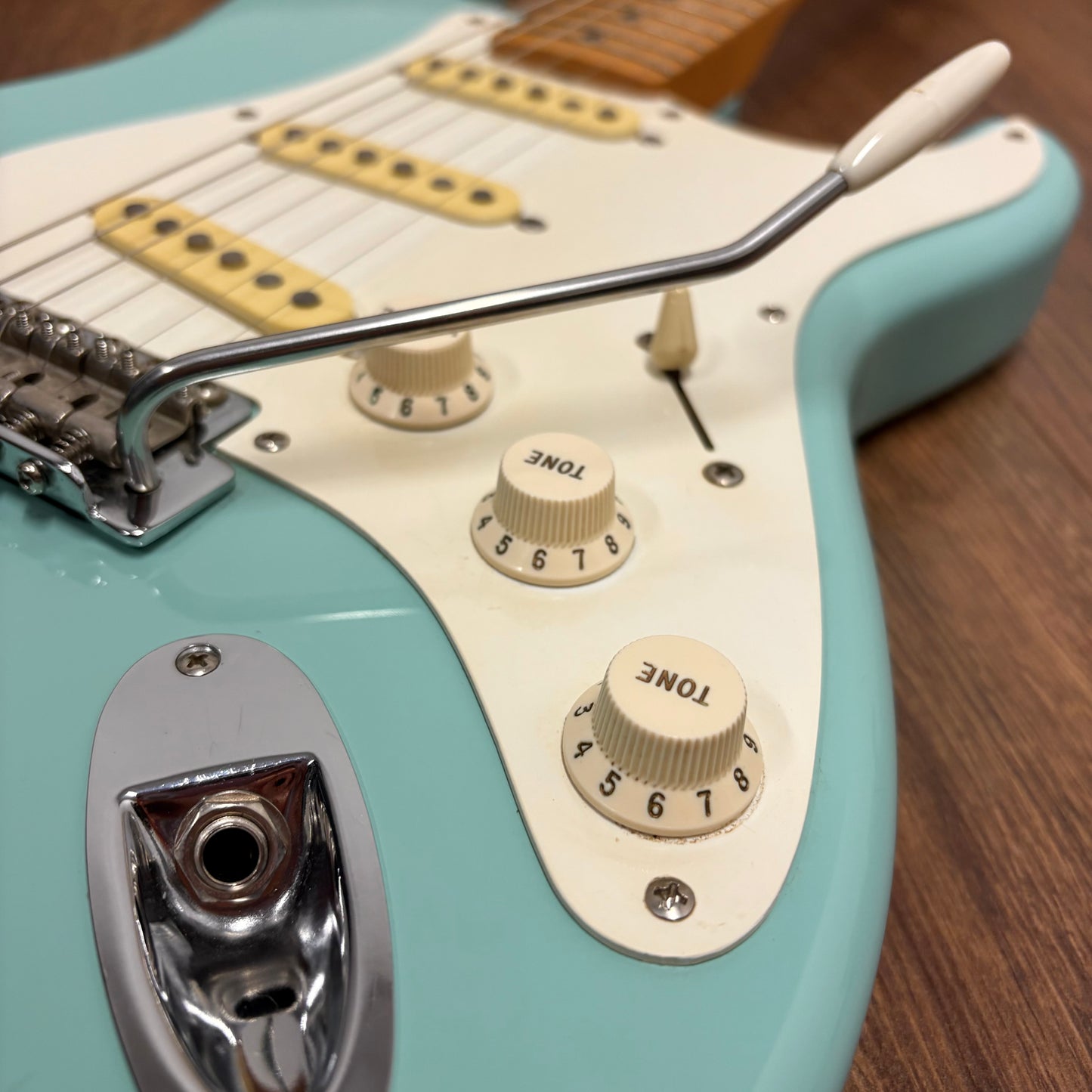 Pre-Owned Fender MIJ ST-54DEX2 Stratocaster - Daphne Blue - 1997