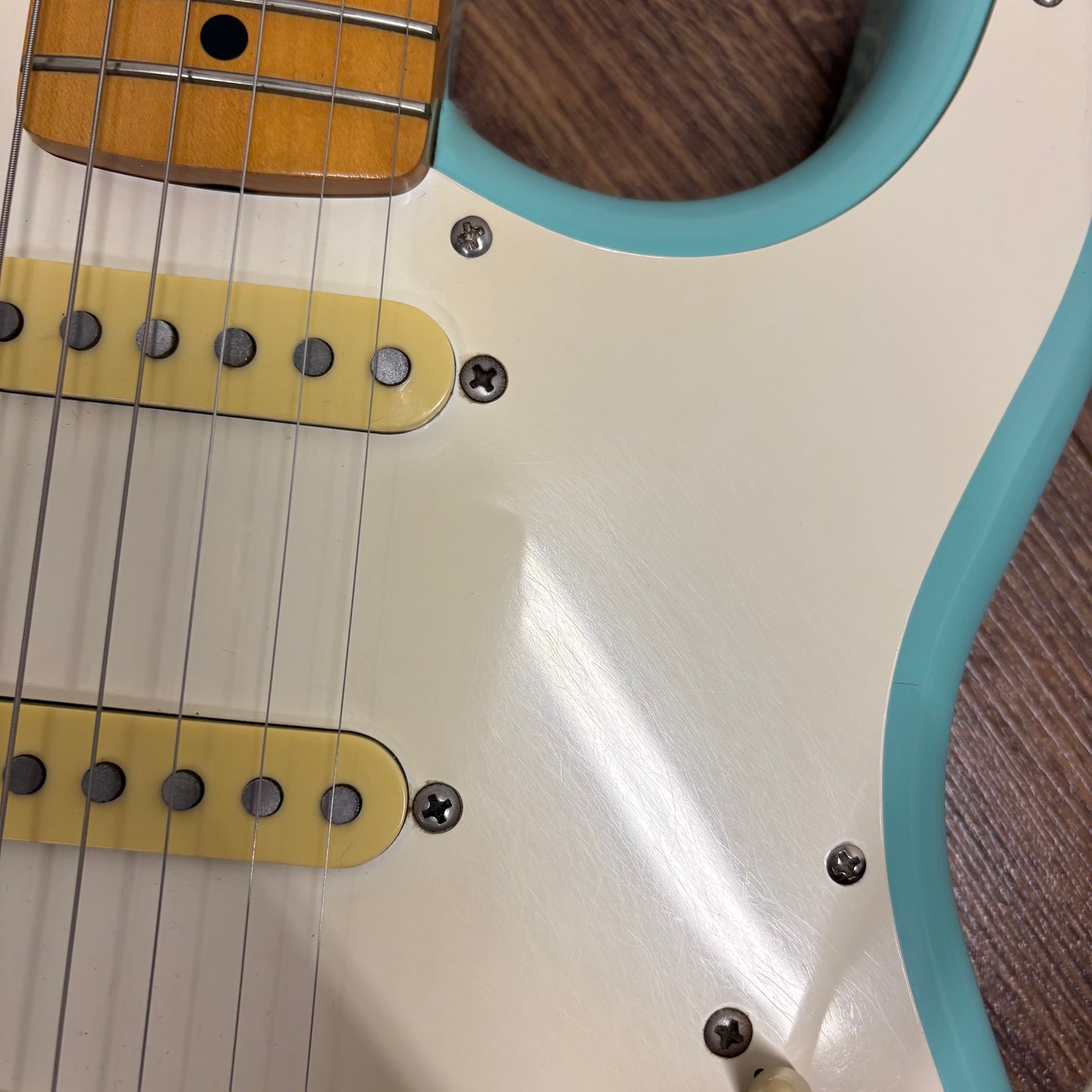 Pre-Owned Fender MIJ ST-54DEX2 Stratocaster - Daphne Blue - 1997