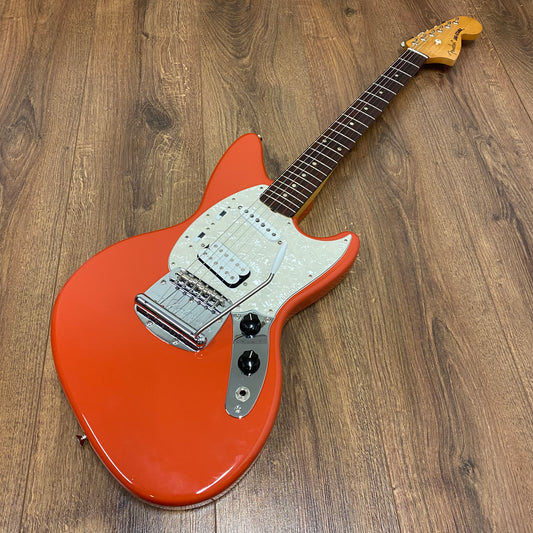 Pre-Owned Fender Jag-Stang - Fiesta Red - 2021