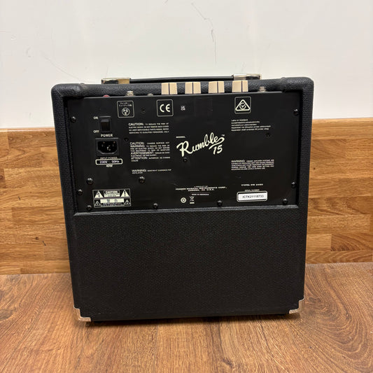 Pre-Owned Fender Rumble 15 Bass Practice Amp