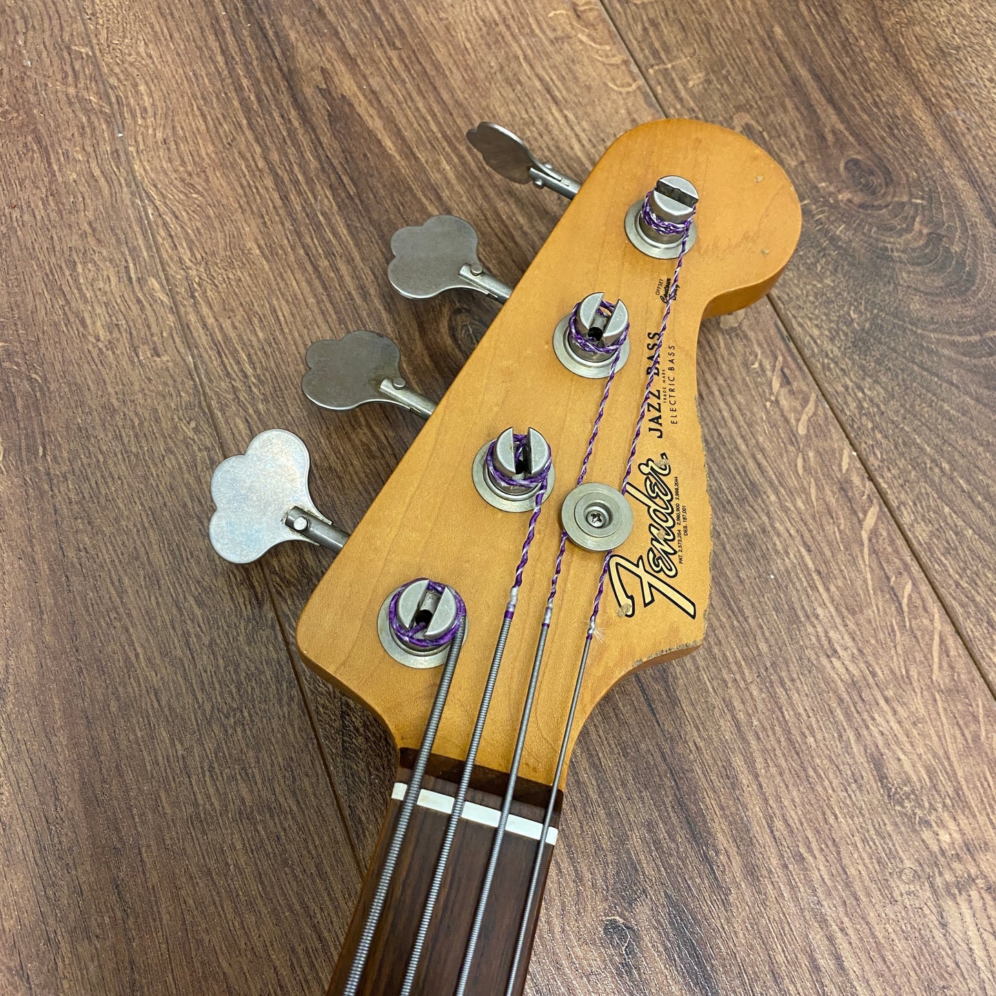 Pre-Owned Fender Flea Jazz Bass - Roadworn Shell Pink