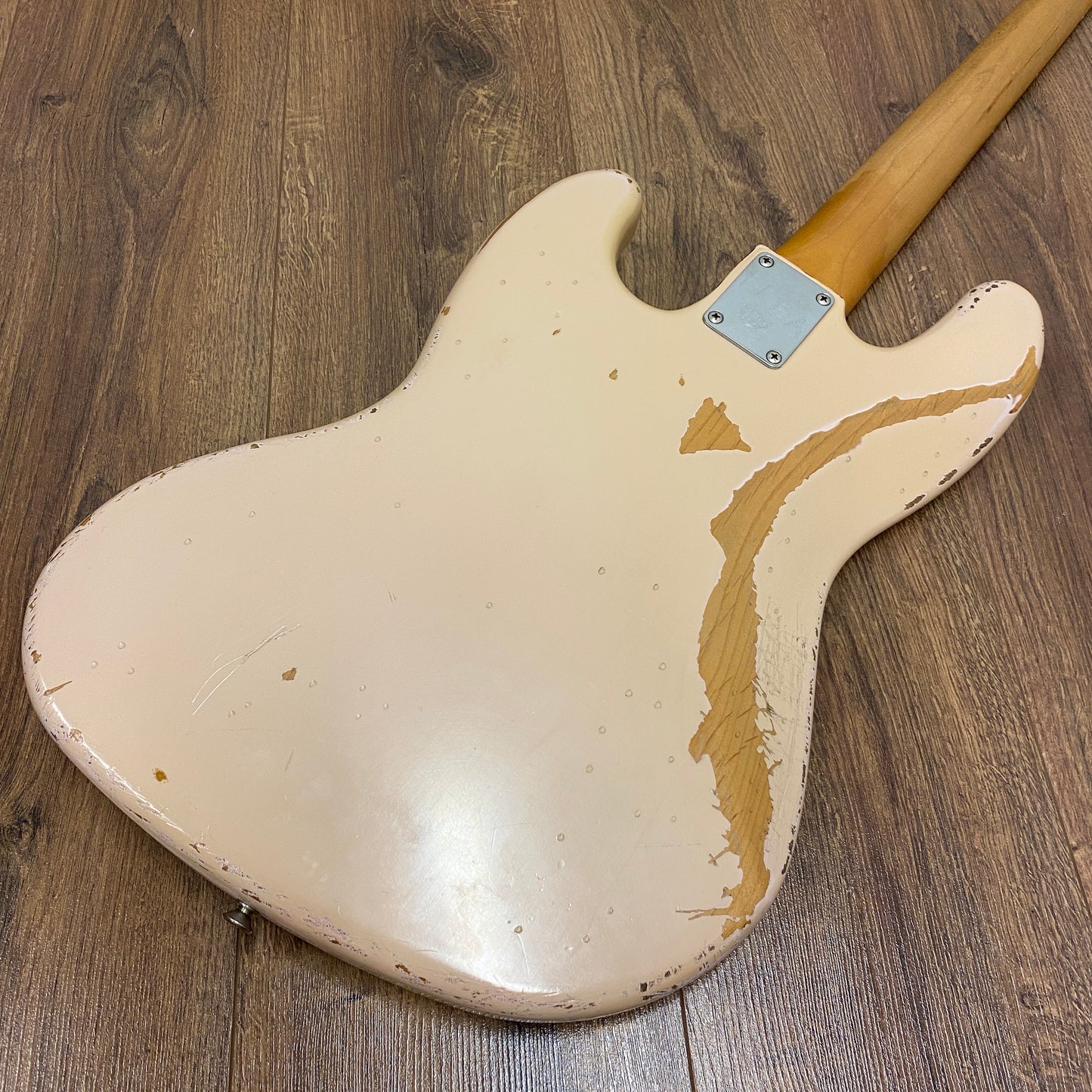 Pre-Owned Fender Flea Jazz Bass - Roadworn Shell Pink