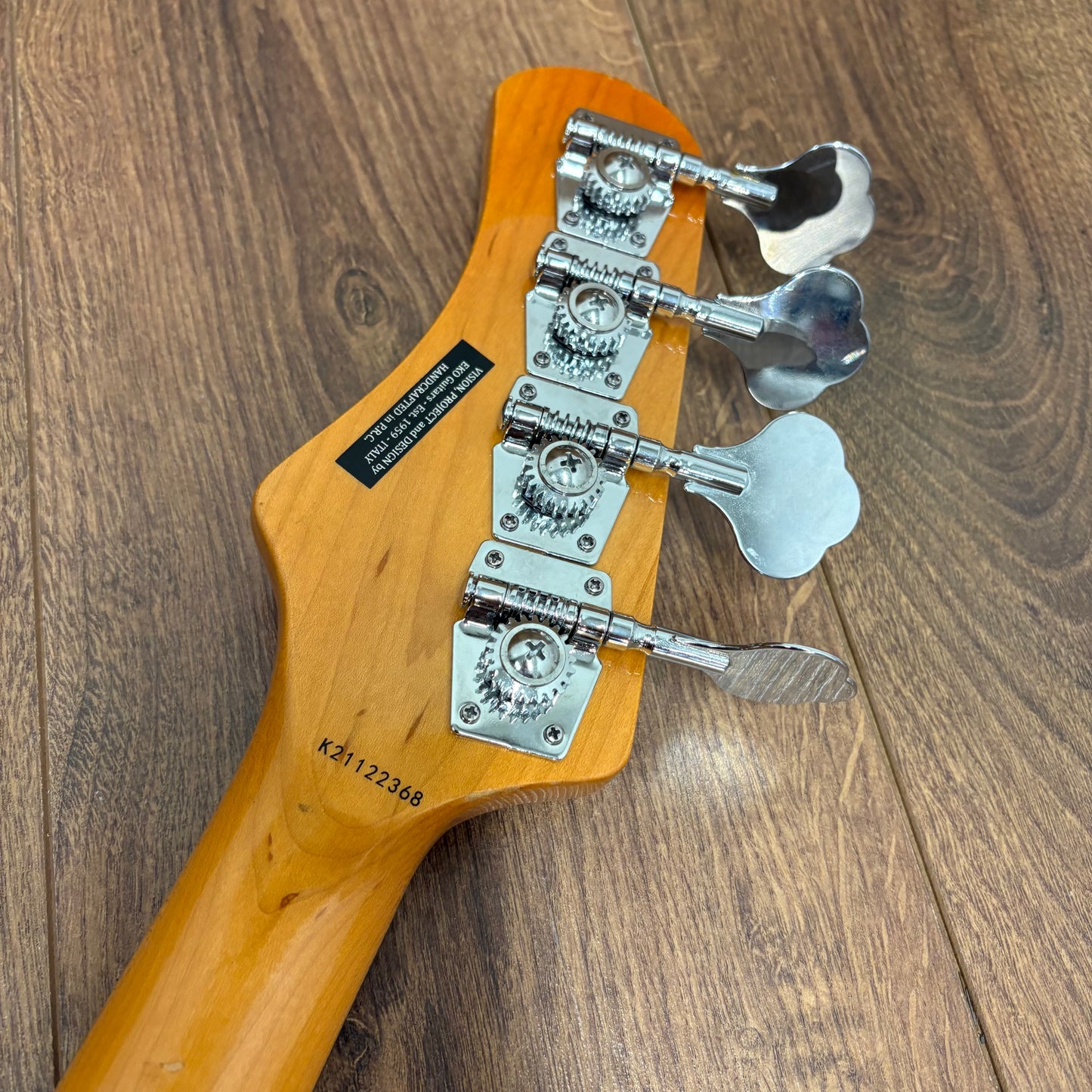 Pre-Owned Eko VPJ-280V Bass Guitar - Sunburst