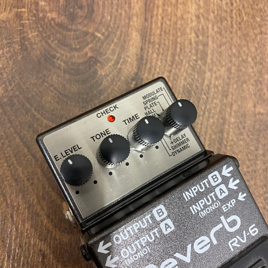 Pre-Owned Boss RV-6 Reverb Pedal