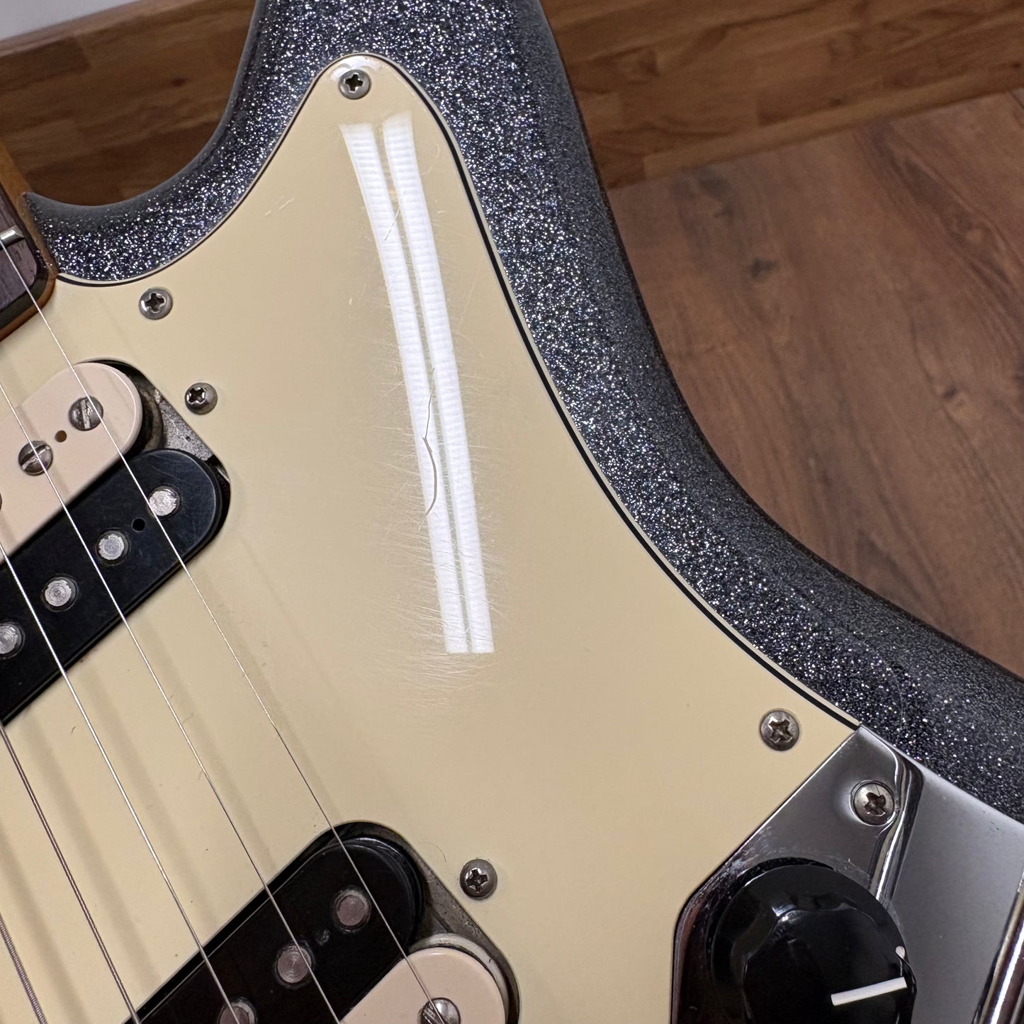 Pre-Owned Fender Pawn Shop Super Sonic - Gun Metal Flake