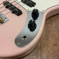 Pre-Owned Harley Benton MV-4MSB Short Scale Bass - Shell Pink