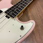 Pre-Owned Harley Benton MV-4MSB Short Scale Bass - Shell Pink