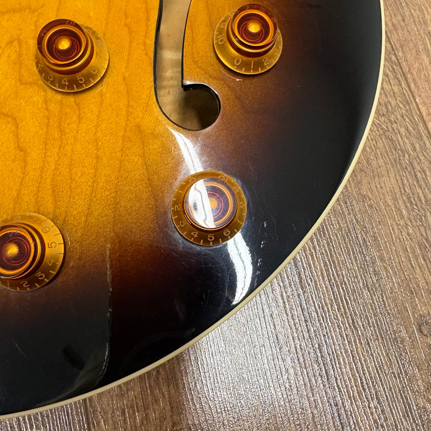Pre-Owned Epiphone Dot - Vintage Sunburst - 2010