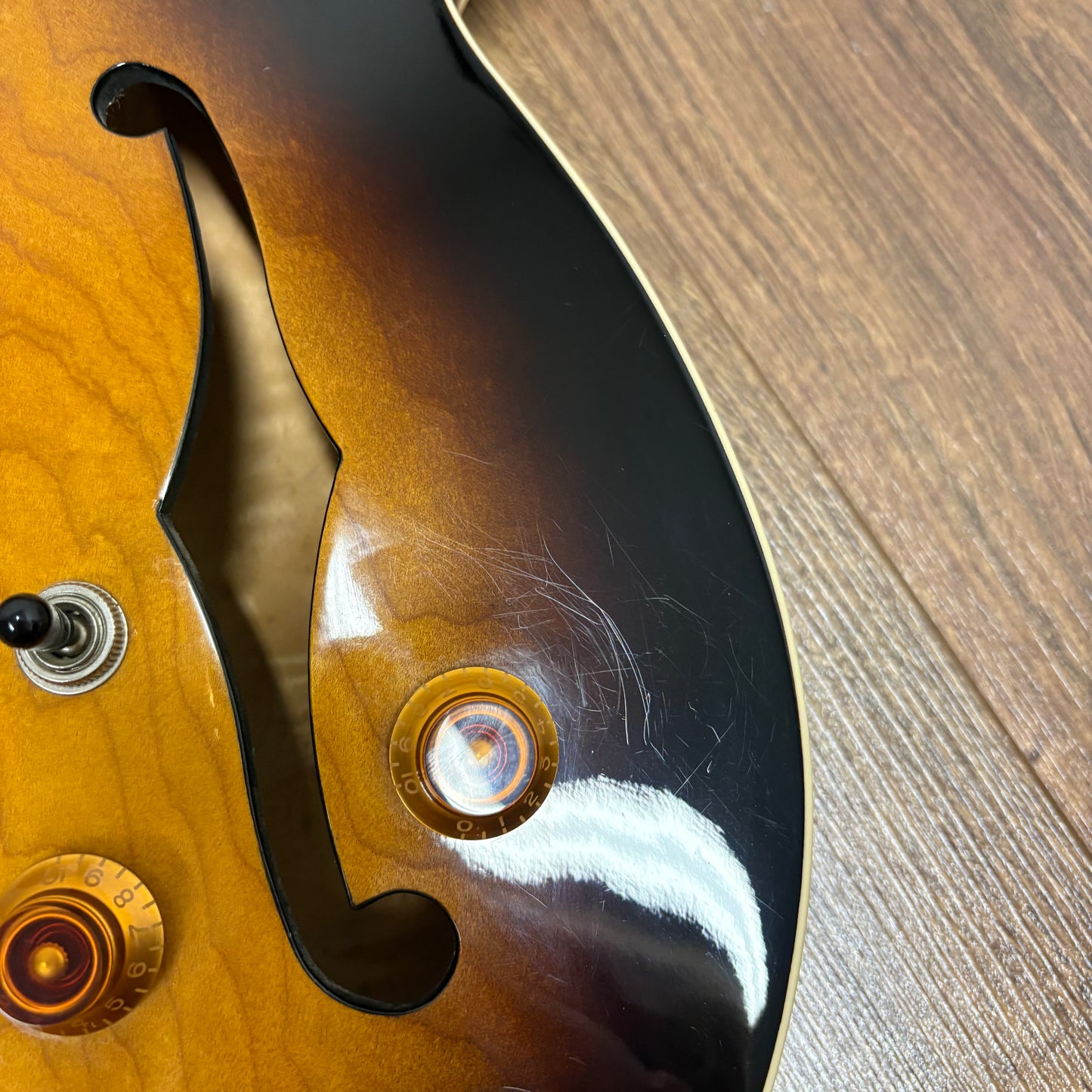 Pre-Owned Epiphone Dot - Vintage Sunburst - 2010