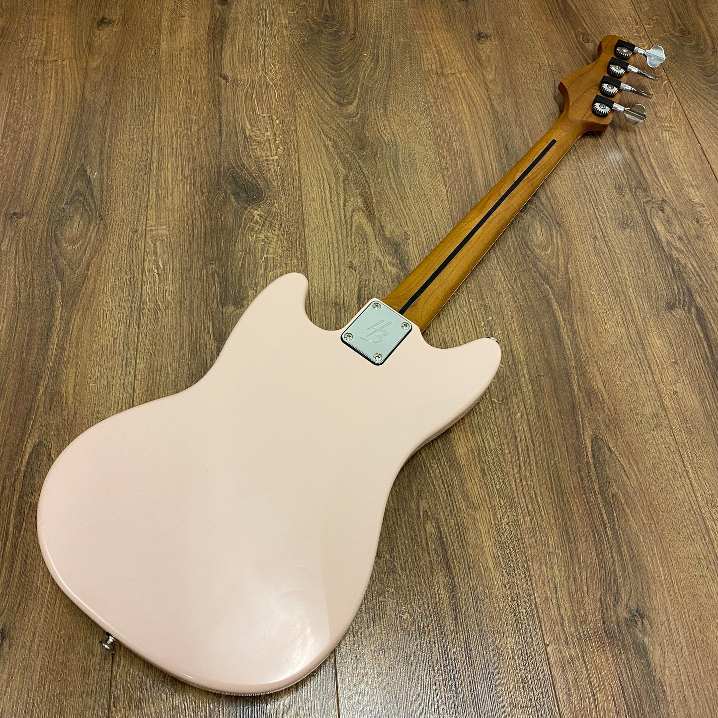 Pre-Owned Harley Benton MV-4MSB Short Scale Bass - Shell Pink