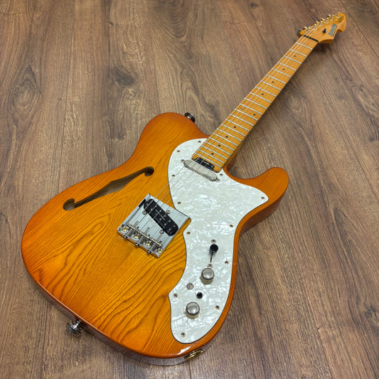Pre-Owned Levinson Blade Delta Thinline Telecaster MIJ - Honeyburst - 1990's