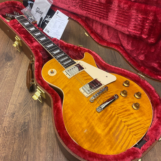 Pre-Owned Gibson Les Paul Standard 50s Figured Top - Honey Amber - 2023