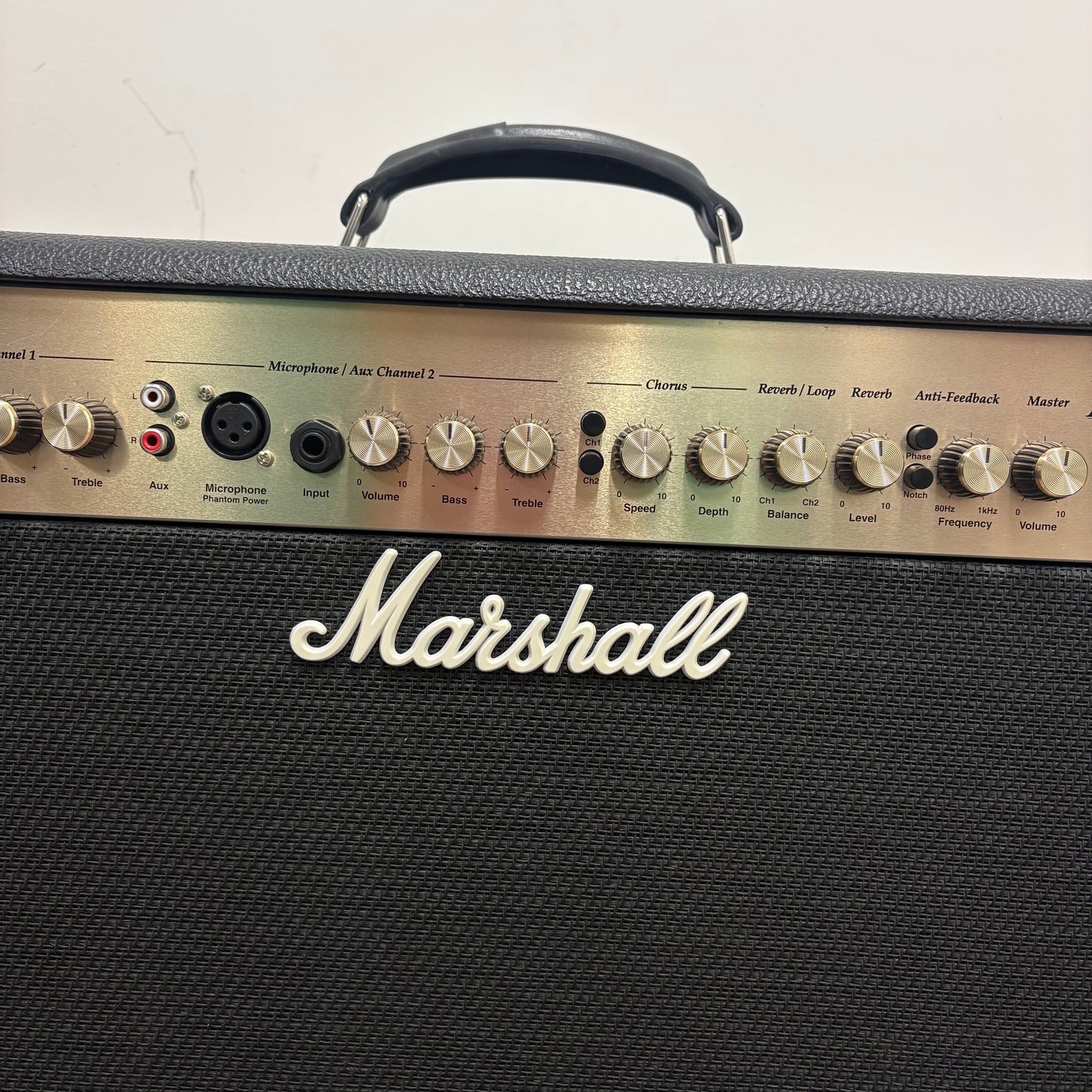 Pre-Owned Marshall AS50D Limited Run Black Acoustic Guitar Amp w/ Cover