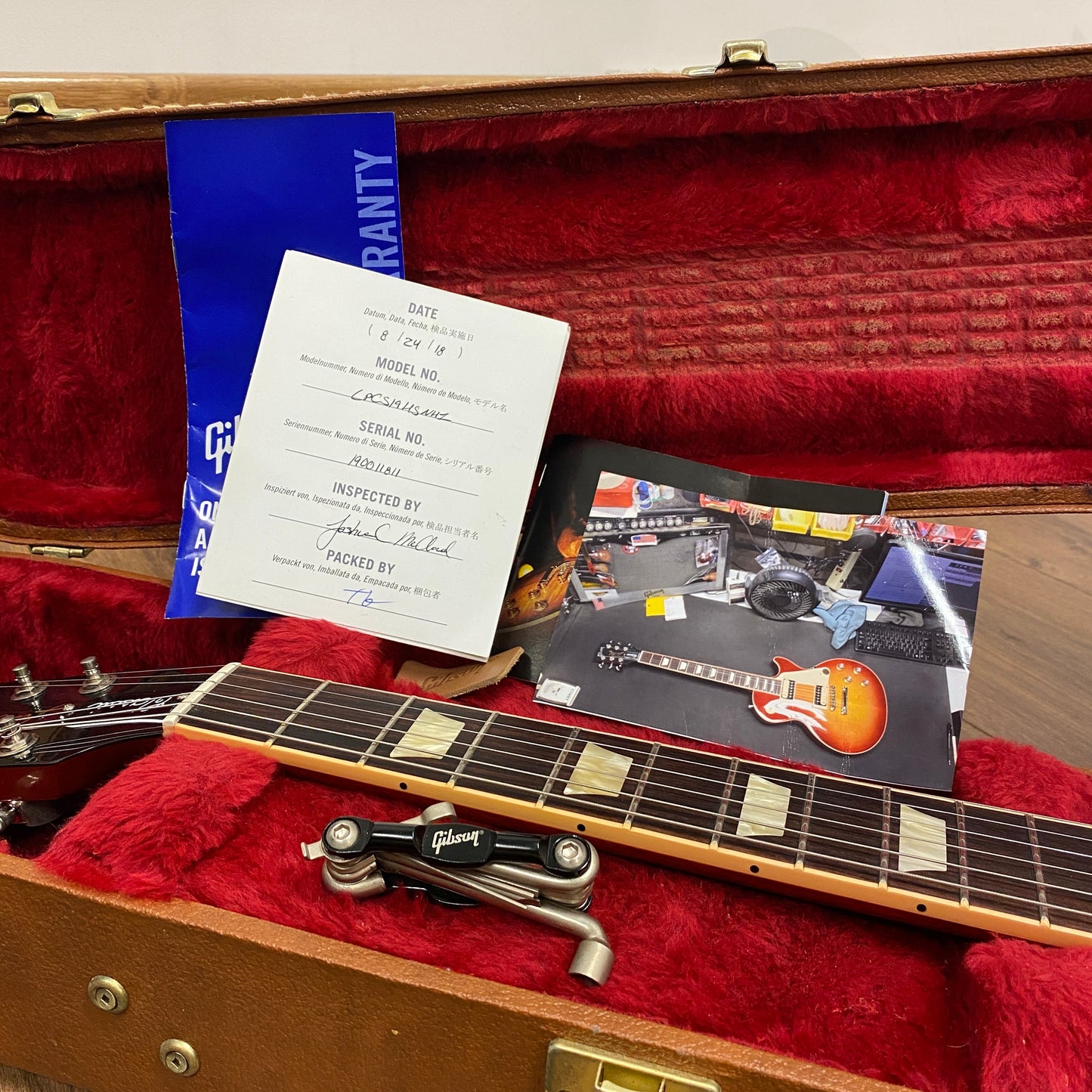 Pre-Owned Gibson Les Paul Classic - Heritage Cherry Sunburst - 2019