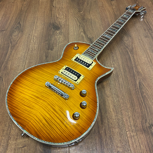 Pre-Owned ESP LTD EC-1000FM - Amber Sunburst