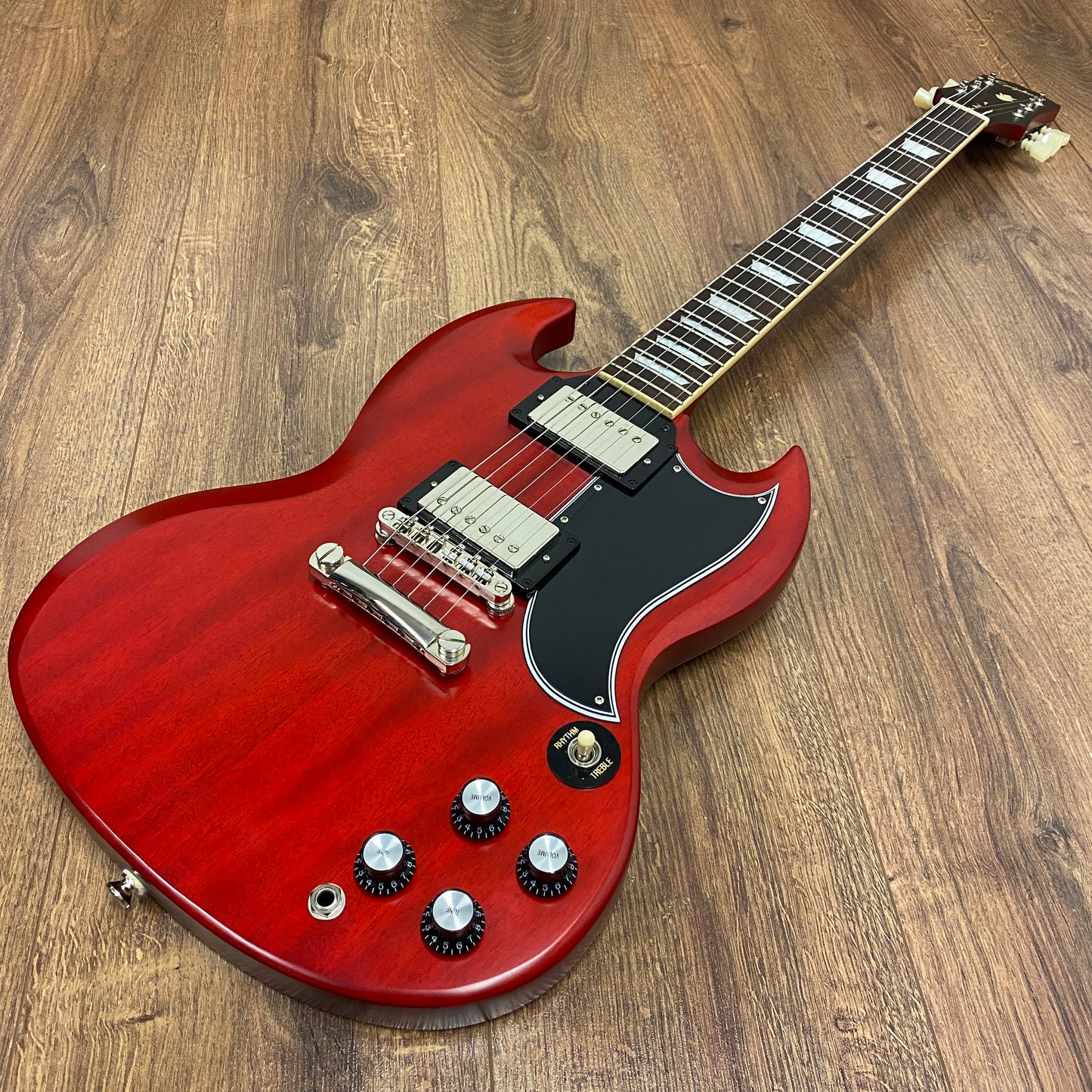Pre-Owned Epiphone Inspired By Gibson 1961 Les Paul SG Standard - Cherry Red